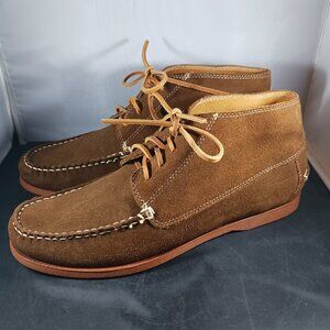 Lands' End Brown Suede Chukka Boots Men's size 10M
